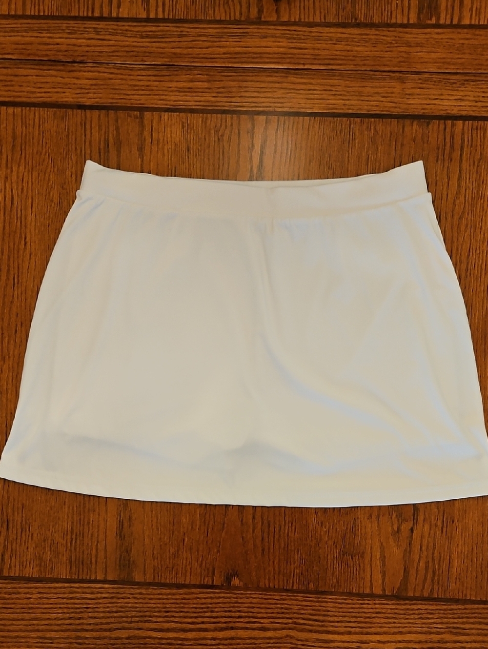 Women's Athletic Tennis Golf Skort White XL Pull On White - Picture 2 of 6